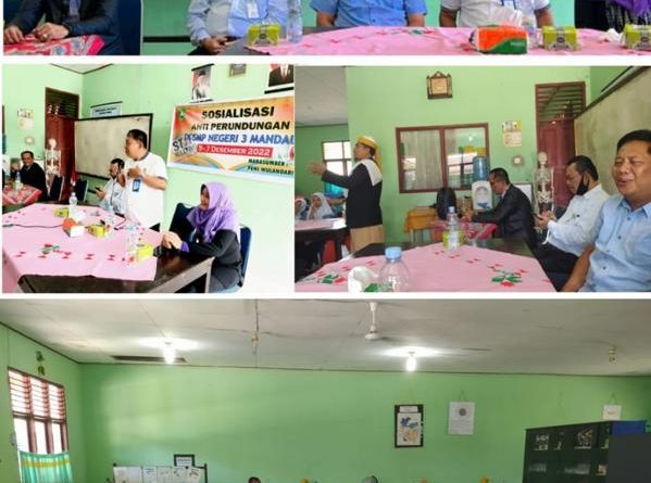 Tim Komnas PA Bersama Anggota DPRD Komisi IV Bengkalis Ajak Anak Didik SMPN 3 Mandau Proaktif dalam Sosialisasi "No Bully" 1