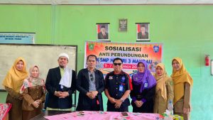 Komnas Anak Kab. Bengkalis Sosialisasi Anti Perundungan di SMP N 03 Mandau 2