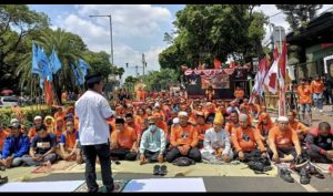 Prtai Buruh Bakal Demo Tolak Perpu Ciptaker di Istana Hari Ini 2