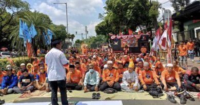 Prtai Buruh Bakal Demo Tolak Perpu Ciptaker di Istana Hari Ini 5
